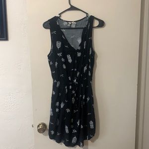 Black summer dress
